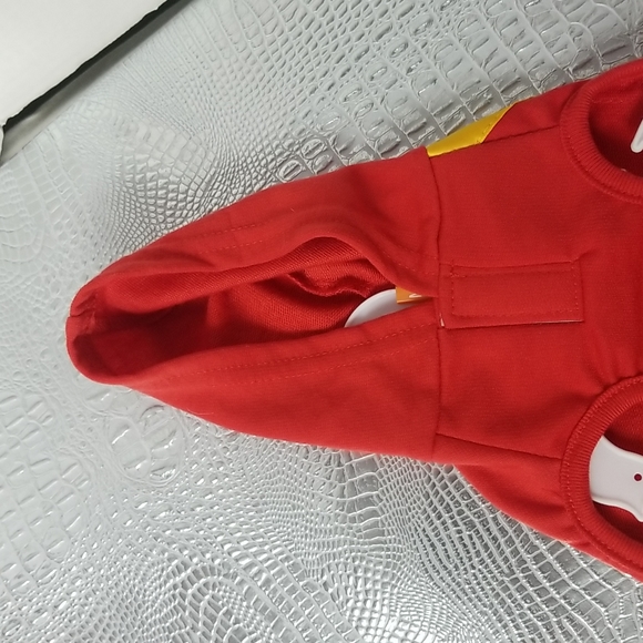 PET MERRY CHRISTMAS PRESENT T-SHIRT, HOODIE IN RED - Picture 4 of 8